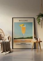 Bellini Cocktail Poster - Görsel 2