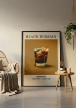 Black Russian Poster - Görsel 4