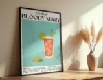 Bloody Mary Cocktail Poster - Görsel 5