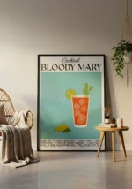 Bloody Mary Cocktail Poster - Görsel 3