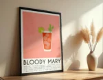 Bloody Mary Cocktail Poster - Görsel 5