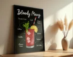 Bloody Mary Cocktail Poster - Görsel 4