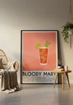 Bloody Mary Cocktail Poster - Görsel 3