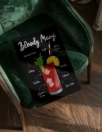 Bloody Mary Cocktail Poster - Görsel 3