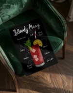 Bloody Mary Cocktail Poster - Görsel 3