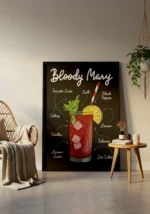 Bloody Mary Cocktail Poster - Görsel 2