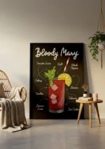 Bloody Mary Cocktail Poster - Görsel 2