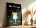 Blue Hawaiian Cocktail Poster - Görsel 5