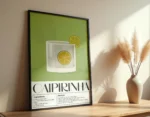 Caipirinha Cocktail Poster - Görsel 5