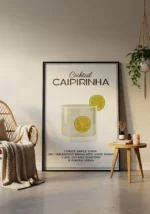 Caipirinha Cocktail Poster - Görsel 3