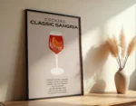 Classic Sangria Cocktail Poster - Görsel 5