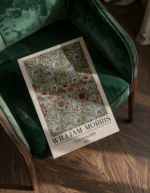 William Morris Corncockle Pattern Poster - Görsel 4