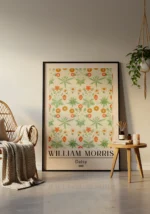 William Morris Daisy Pattern Poster - Görsel 3