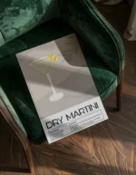 Dry Martini Cocktail Poster - Görsel 4