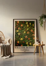 William Morris Fruit Pattern Poster - Görsel 3