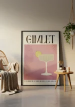 Gimlet Cocktail Poster - Görsel 3
