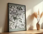 William Morris Jasmine Pattern Poster - Görsel 5