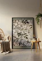 William Morris Jasmine Pattern Poster - Görsel 3