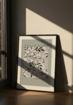 William Morris Jasmine Pattern Poster - Görsel 2