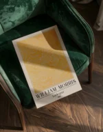 William Morris Larkspur Pattern Poster - Görsel 4