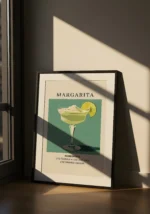 Margarita Cocktail Poster - Görsel 2