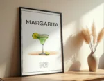 Margarita Cocktail Poster - Görsel 5