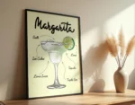 Margarita Cocktail Poster - Görsel 4