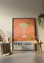 Margarita Cocktail Poster - Görsel 2
