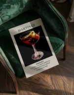Martinez Cocktail Poster - Görsel 5
