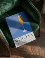 Mimosa Cocktail Poster - Görsel 3