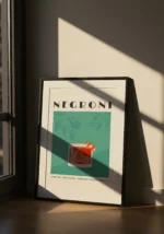 Negroni Cocktail Poster - Görsel 2