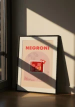Negroni Cocktail Poster - Görsel 3
