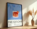 Negroni Cocktail Poster - Görsel 5