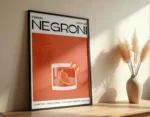 Negroni Cocktail Poster - Görsel 4
