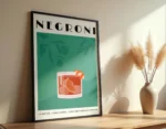 Negroni Cocktail Poster - Görsel 5
