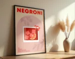 Negroni Cocktail Poster - Görsel 2