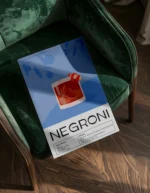 Negroni Cocktail Poster - Görsel 4