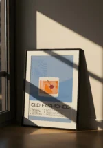 Old Fashioned Cocktail Poster - Görsel 5