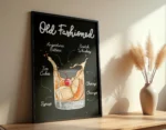 Old Fashioned Cocktail Poster - Görsel 4