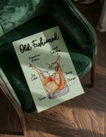 Old Fashioned Cocktail Poster - Görsel 4