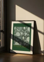 William Morris Peacock and Dragon Pattern Poster - Görsel 2