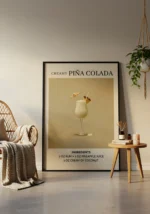 Pina Colada Cocktail Poster - Görsel 4