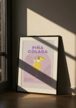 Pina Colada Cocktail Poster - Görsel 5
