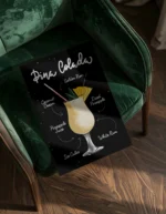 Pina Colada Cocktail Poster - Görsel 4