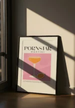 Pornstar Martini Cocktail Poster - Görsel 5