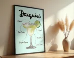 Daiquiri Cocktail Poster - Görsel 4