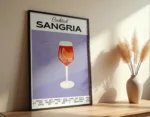 Sangria Cocktail Poster - Görsel 3
