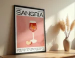 Sangria Cocktail Poster - Görsel 5