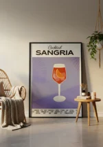 Sangria Cocktail Poster - Görsel 5
