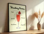 Strawberry Mimosa Poster - Görsel 2